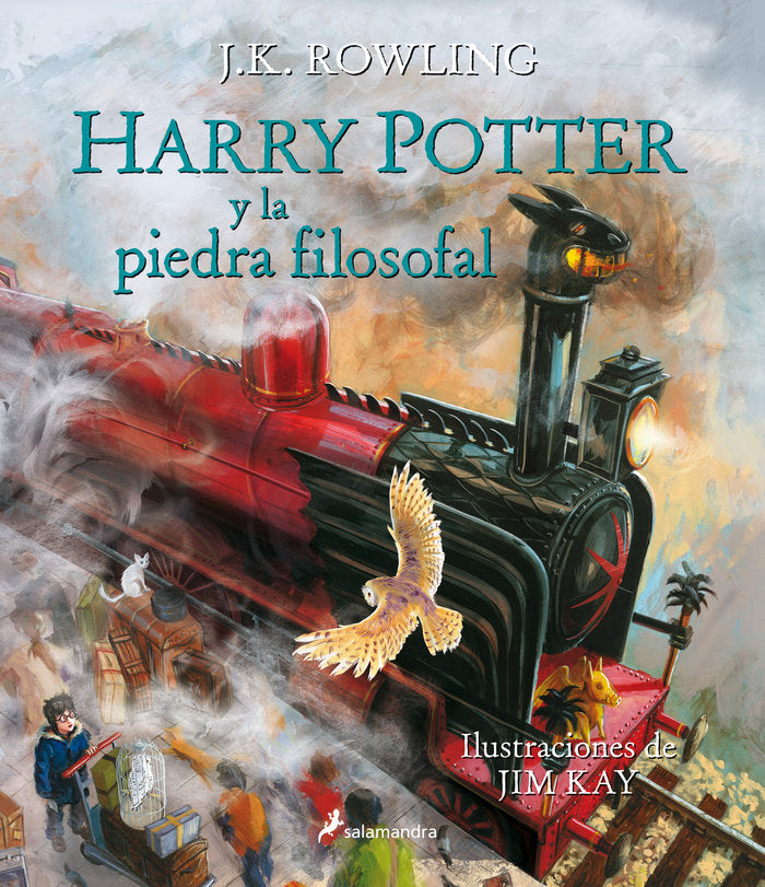 Harry Potter y la piedra filosofal (Harry Potter [edición ilustrada] 1), de Rowling, J.K. | portada del libro