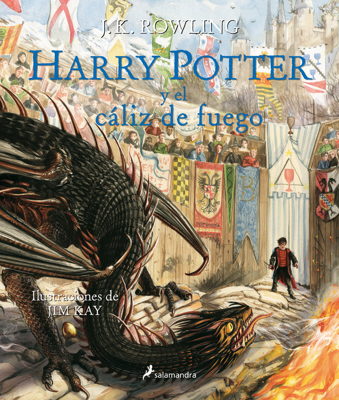 Harry Potter y el cáliz de fuego (Harry Potter [edición ilustrada] 4), de Rowling, J.K. | portada del libro