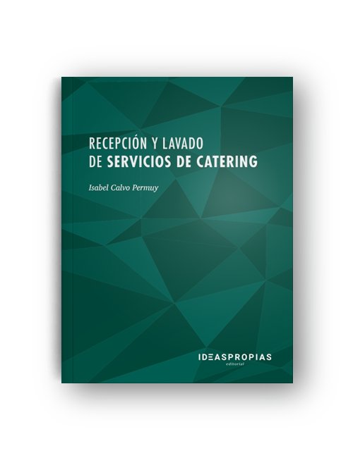 Recepción y lavado de servicios de catering, de Isabel Calvo Permuy | portada del libro