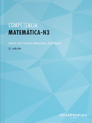 Competencia matemática N3 (2.ª edición), de Mª del Carmen Montañez Rodríguez | portada del libro
