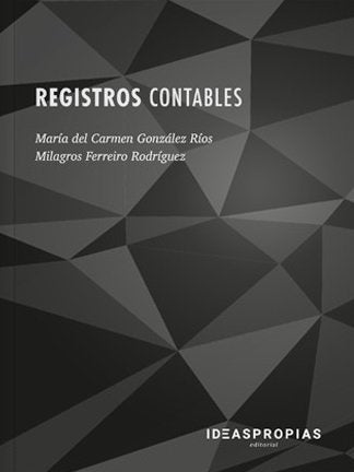 Registros contables, de González Ríos, María del Carmen | portada del libro