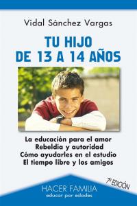 Tu hijo de 13 a 14 años, de Sánchez Vargas, Vidal | portada del libro