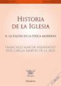 Historia de la Iglesia II, de Martín Hernández, Francisco | portada del libro