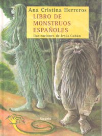 Libro de monstruos españoles, de HERRERO | portada del libro