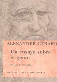 Un ensayo sobre el genio, de Gerard, Alexander | portada del libro