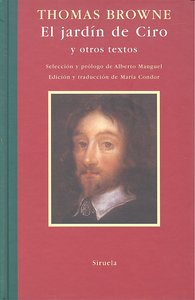 El jardín de Ciro, de Browne, Thomas | portada del libro