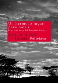 Un hermoso lugar para morir, de Nunn, Malla | portada del libro