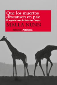 Que los muertos descansen en paz, de Nunn, Malla | portada del libro