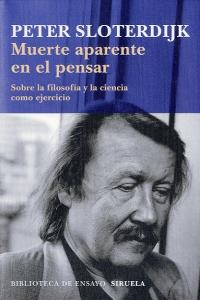 Muerte aparente en el pensar, de Sloterdijk, Peter | portada del libro
