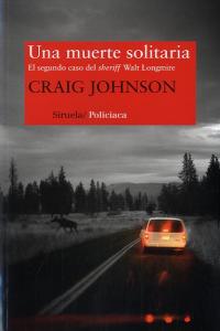 Una muerte solitaria, de Johnson, Craig | portada del libro