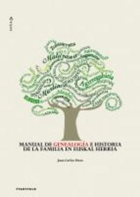 Manual de genealogía e historia de la familia en Euskal Herria, de Mora Afán | portada del libro