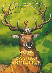 Serafin eta basoko animaliak, de Batzuen artean | portada del libro