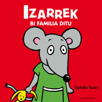 Izarrek bi familia ditu, de Texier, Ophélie | portada del libro