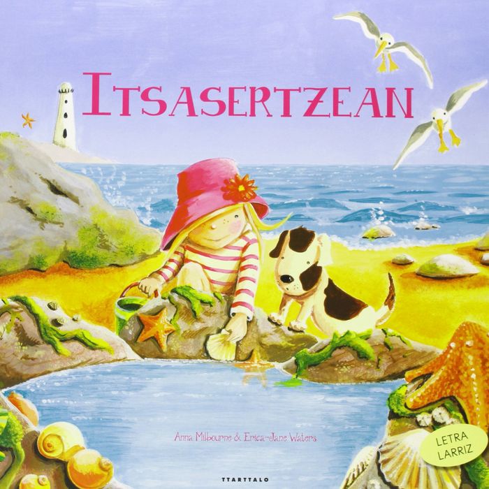 Itsasertzean, de Milbourne | portada del libro