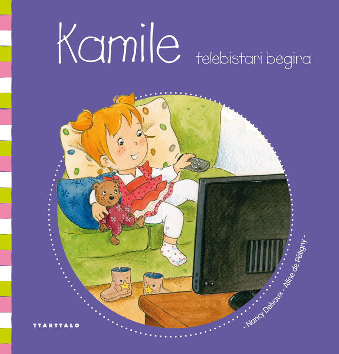 Kamile telebistari begira, de Delvaux, Nancy | portada del libro