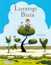 Lorategi bizia, de Brown | portada del libro