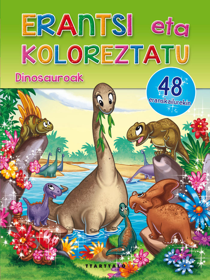 Dinosauroak, de Batzuen artean | portada del libro