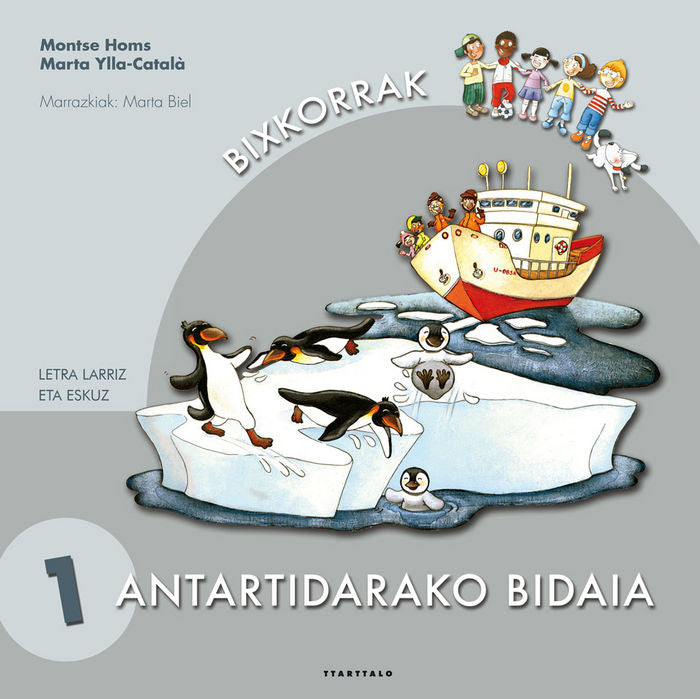 Antartidarako bidaia, de Homs Aumatell, Montse | portada del libro