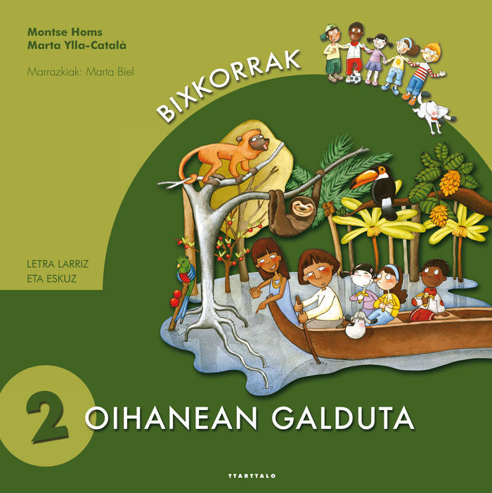 Oihanean galduta, de Homs Aumatell | portada del libro