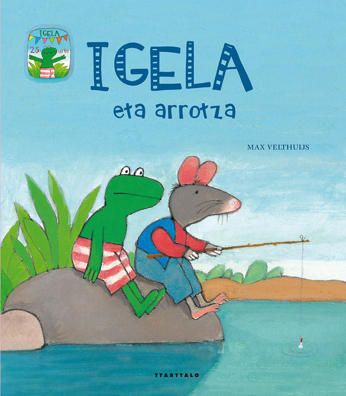 Igela eta arrotza, de Velthuijs, Max | portada del libro