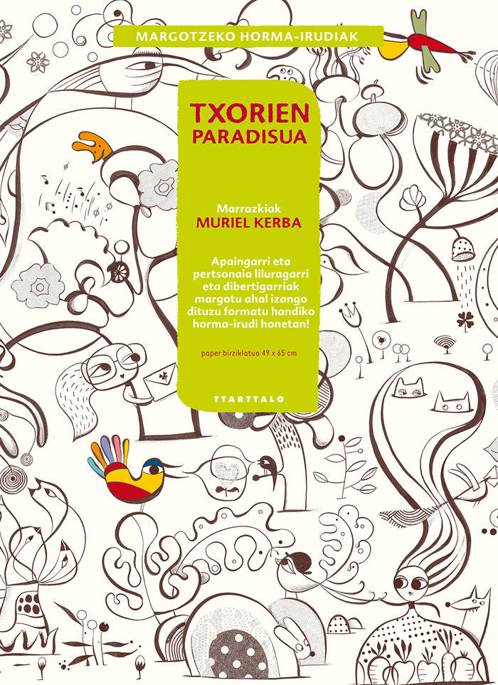 Txorien paradisua, de Kerba, Muriel | portada del libro