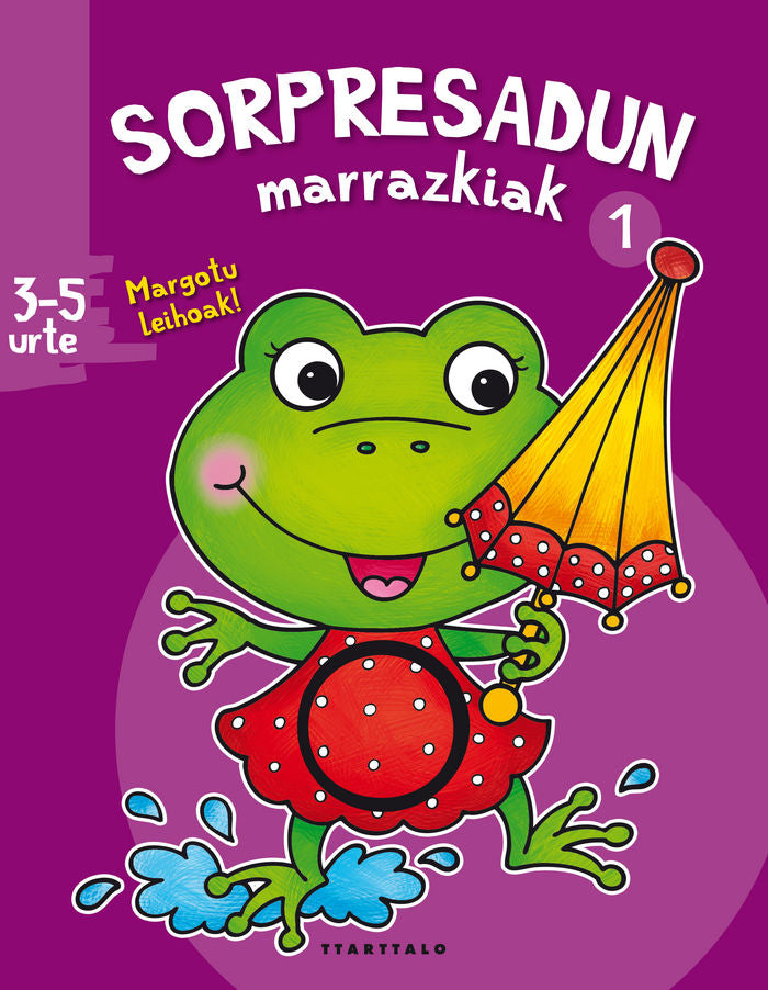 Sorpresadun marrazkiak 1, de Piette, Nadine | portada del libro