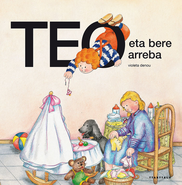 Teo eta bere arreba, de Violeta Denou | portada del libro