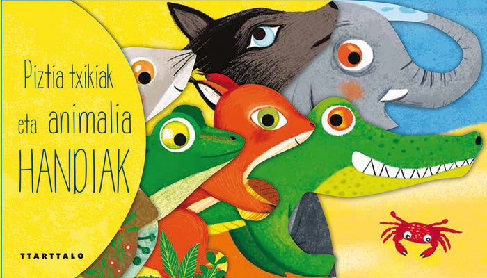 Piztia eta animalia handiak, de Deny, Madeleine | portada del libro