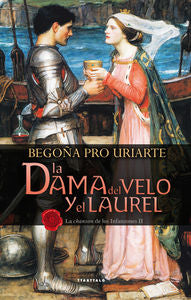 La dama del velo y el laurel, de Pro Uriarte, Begoña | portada del libro