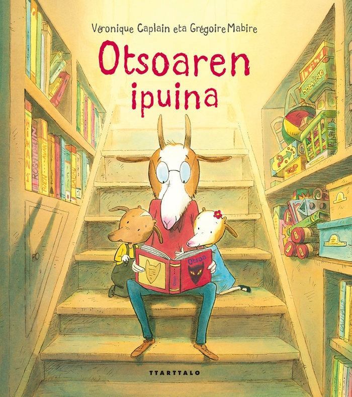 Otsoaren ipuina, de Caplain, Veronique | portada del libro