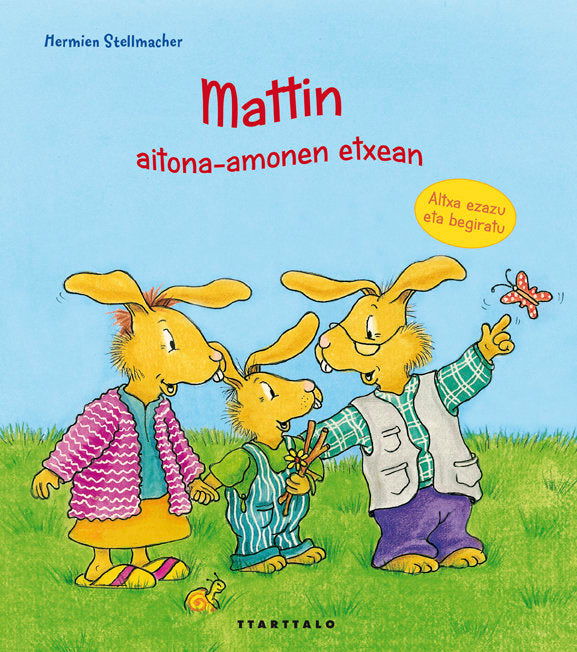 Mattin aitona-amonen etxean, de Stellmacher, Germien | portada del libro
