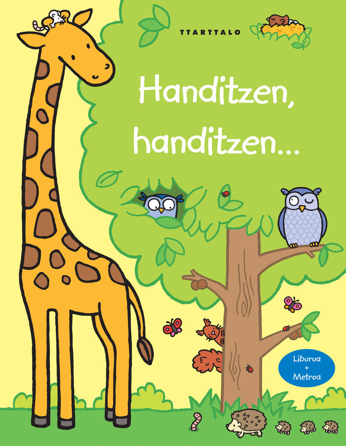Handitzen, handitzen ..., de Watt, Fiona | portada del libro