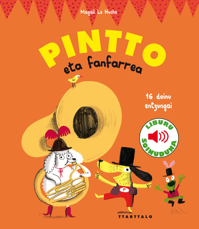 Pintto eta fanfarrea, de Le Huche | portada del libro