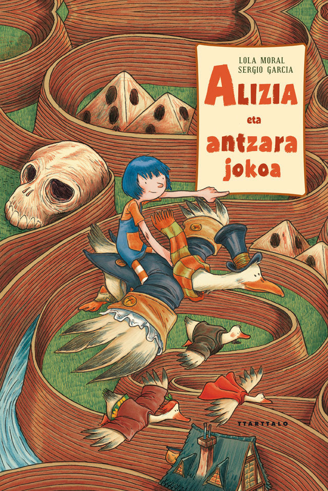 Alizia eta antzara jokua, de Moral, Lola | portada del libro