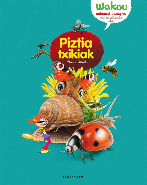 Piztia Txikiak, de Hedelin, Pascale | portada del libro