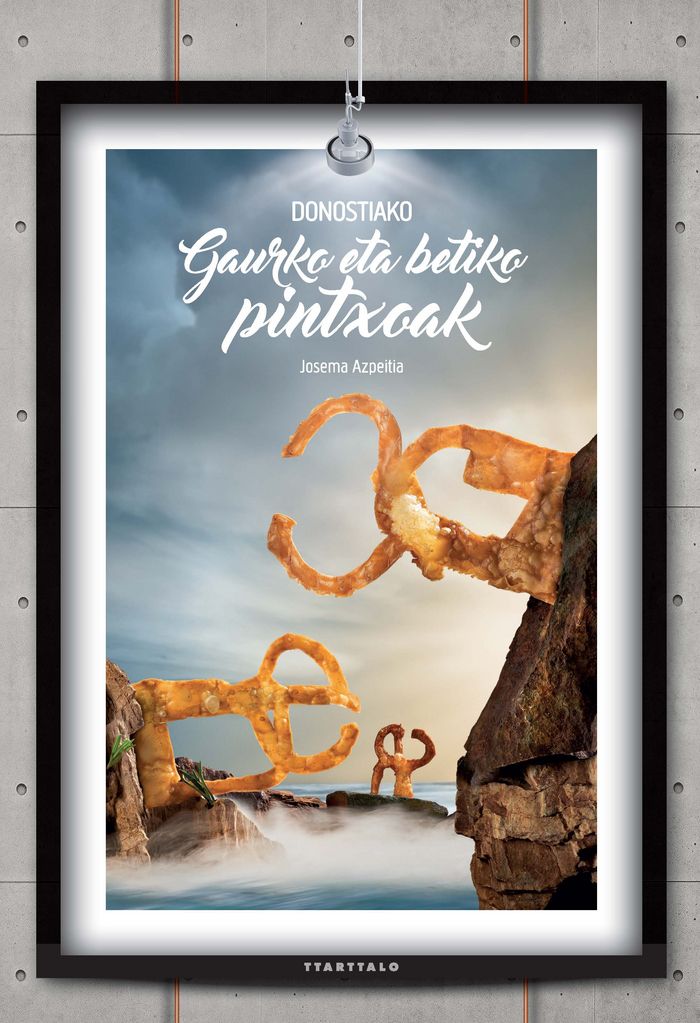 Donostiako gaurko eta betiko pintxoak, de Azpeitia Salvador, Josema | portada del libro