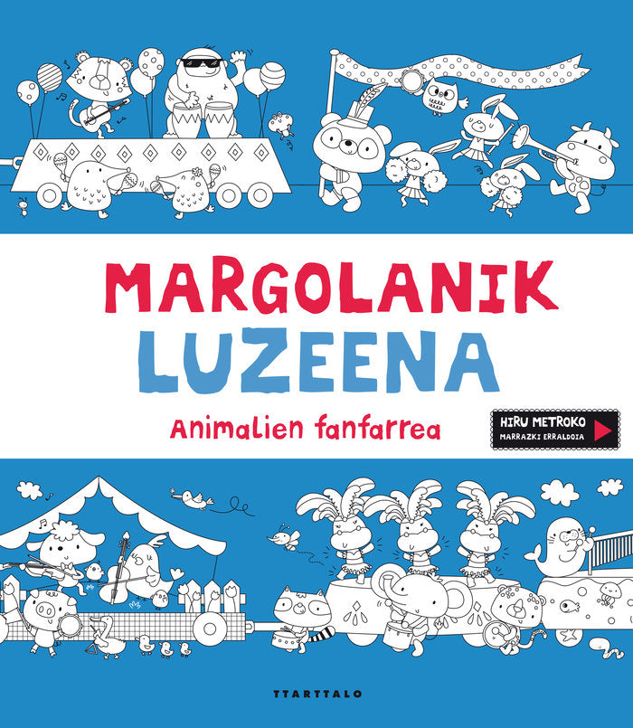 Animalien fanfarrea | portada del libro