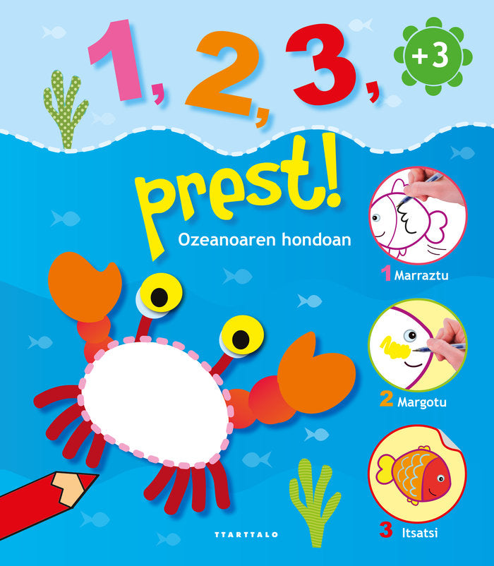 1, 2, 3 Prest! Ozeanoaren hondoan | portada del libro