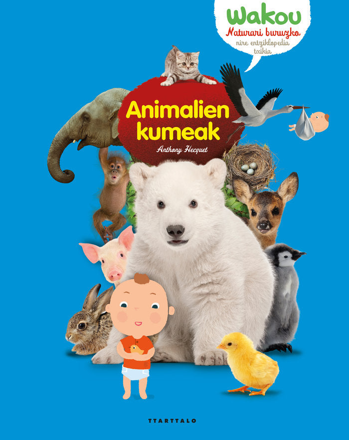 Animalien kumeak, de Hecquet, Anthony | portada del libro