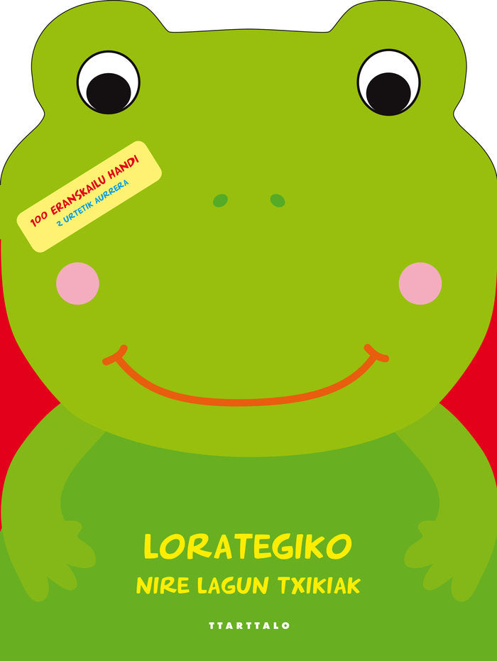 Lorategiko nire lagun txikiak | portada del libro
