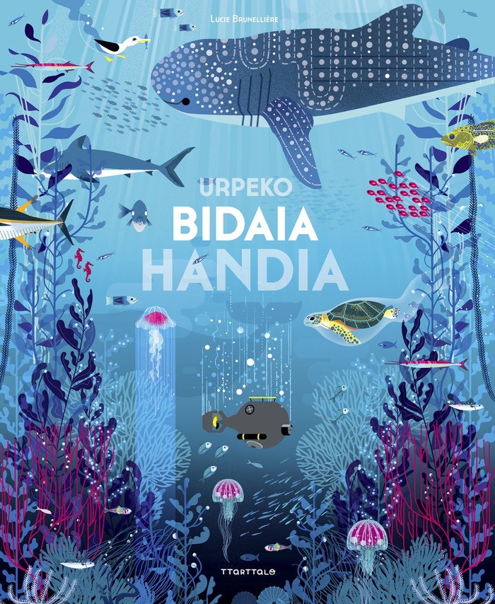 Urpeko bidaia handia, de Brunellière, Lucie | portada del libro