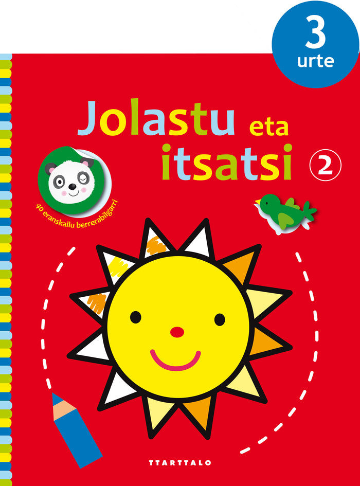 Jolastu eta itsatsi 2 | portada del libro