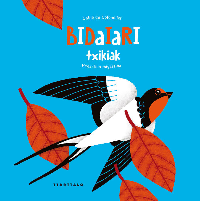 Bidaiari txikiak, de de Columbier, Choloé | portada del libro