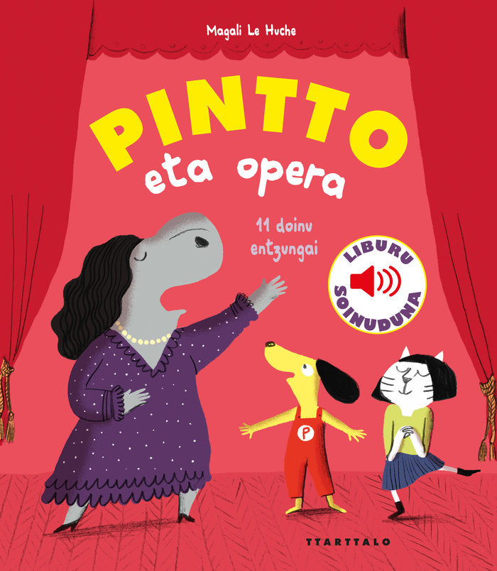 Pintto eta opera, de Le Huche, Magali | portada del libro