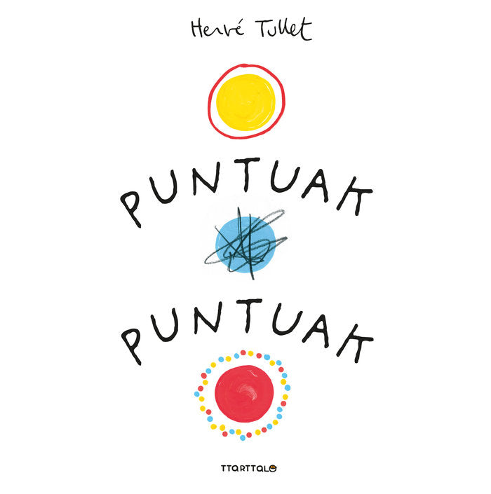 Puntuak puntuak, de Tullet, Hervé | portada del libro