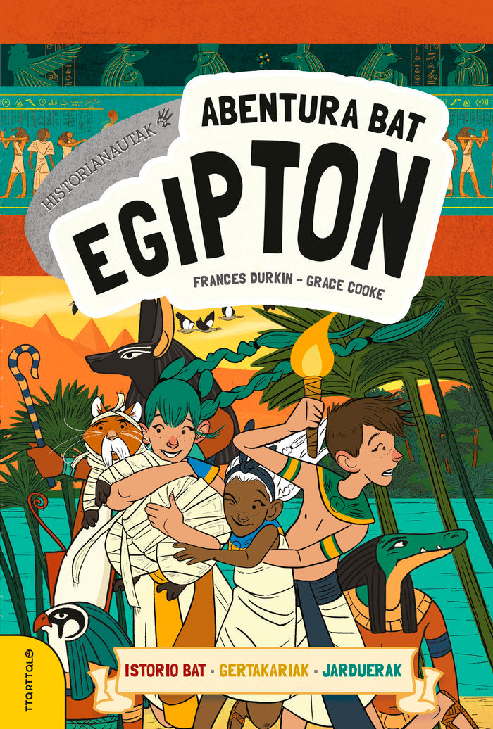 Abentura bat Egipton, de Durkin, Frances | portada del libro