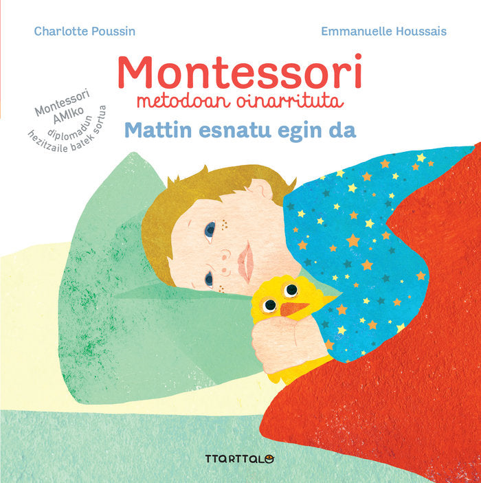 Mattin esnatu egin da, de Poussin, Charlotte | portada del libro
