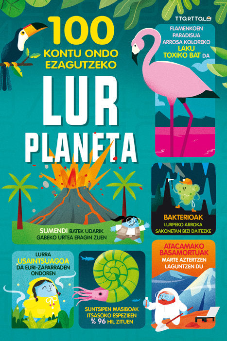100 kontu ondo ezagutzeko Lur planeta, de Varios autores | portada del libro