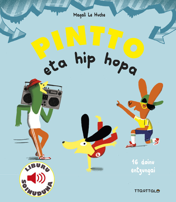 Pintto eta hip hopa, de Le Huche, Magali | portada del libro