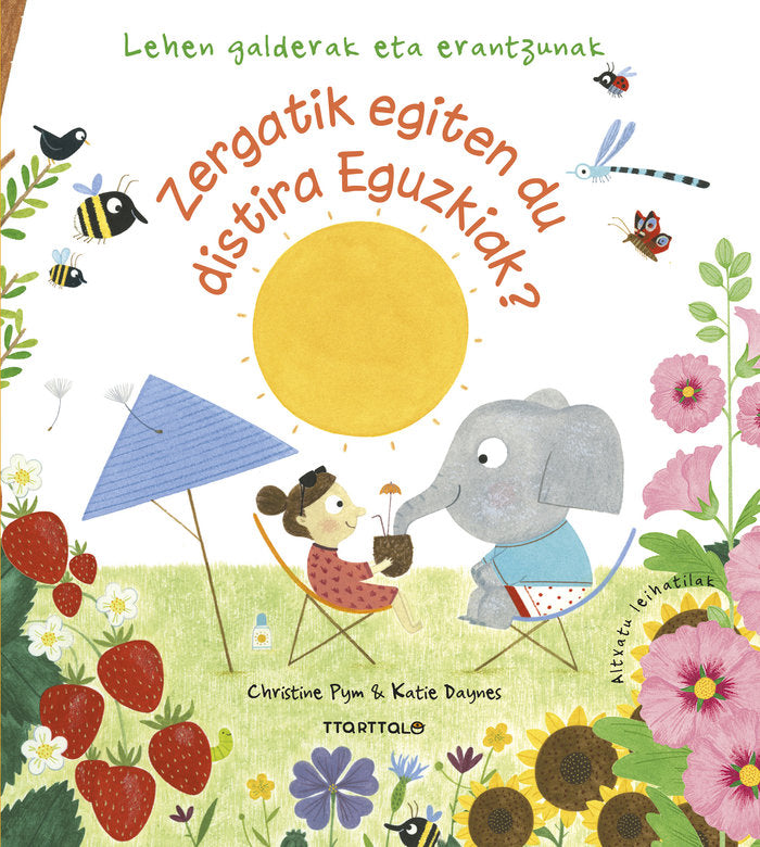 Zergatik egiten du distira eguzkiak?, de Daynes, Katie | portada del libro